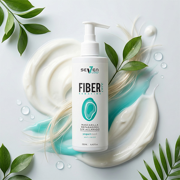 Mascarilla Fiber Care Yogurt Seven Coop 250 ml, imagen de marca