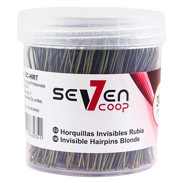 SEVEN COOP HORQUILLA INVISIBLE RUBIA 300 UDS