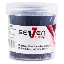 SEVEN COOP HORQUILLA INVISIBLE NEGRA 300 UDS