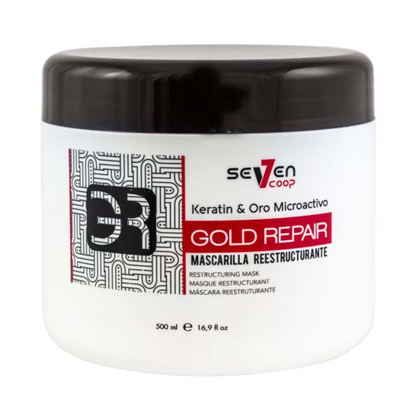 Mascarilla reestructurante Gold Repair Seven Coop 500 ml