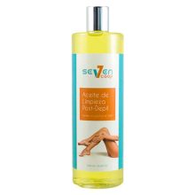 Aceite de limpieza post-depilación Seven Coop para restos de cera 500 ml