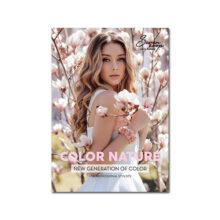 Póster publicitario del tinte Seven Coop Color Nature