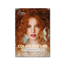 Póster publicitario del tinte Seven Coop Color Nature