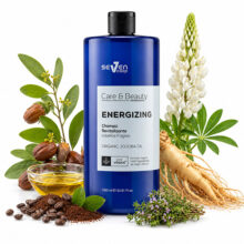 Champú Energizing Care & Beauty Seven Coop, imagen de marca