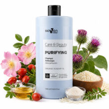 Champú Purifying Care & Beauty Seven Coop, imagen de marca